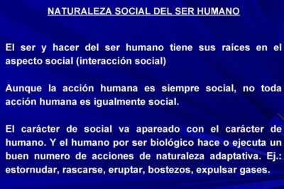 La naturaleza social del ser humano: la importancia de las relaciones humanas
