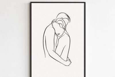 El poder del abrazo en la pareja: dibujando amor en la cama